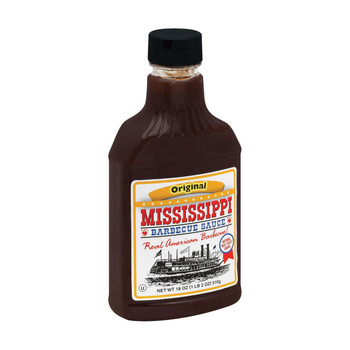 Mississippi Barbecue Sauce - Original - Case of 6 - 18 oz.