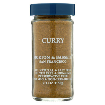 Morton and Bassett Seasoning - Curry Powder - 2.3 oz - Case of 3