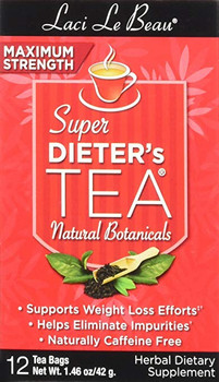 Laci Le Beau Maximum Strength Super Dieter's Tea - 12 Tea Bags Laci Le Beau Maximum Strength Super Dieter's Tea - 12 Tea Bags