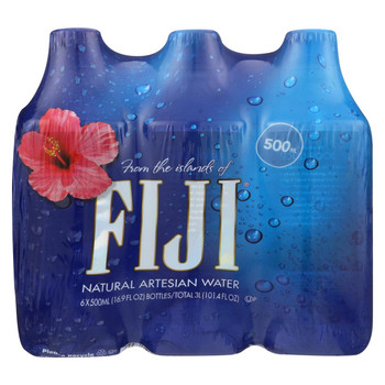 Fiji Natural Artesian Water - Case of 4 - 16.9 Fl oz.