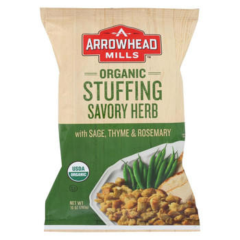 Arrowhead Mills Organic Savory Herb Stuffing Mix - Case of 12 - 10 oz Arrowhead Mills Organic Savory Herb Stuffing Mix - Case of 12 - 10 oz