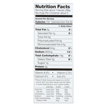 Old London - Melba Snacks - Sea Salt - Case of 12 - 5.25 oz. Old London - Melba Snacks - Sea Salt - Case of 12 - 5.25 oz.