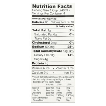 Imagine Foods Creamy Sweet Pea Soup - Organic - Case of 12 - 32 oz.