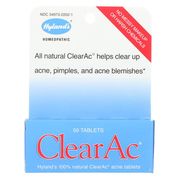 Hyland's ClearAc - 50 Tablets