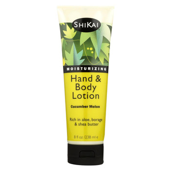 Shikai All Natural Hand And Body Lotion Cucumber Melon - 8 fl oz