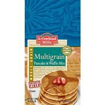 Arrowhead Mills Multigrain Flour Mix - Pancake and Waffle - 25 Each - 25 lb.