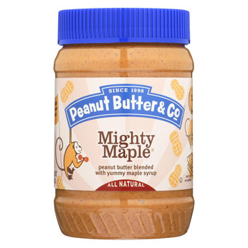 Peanut Butter and Co Peanut Butter - Mighty Maple - Case of 6 - 16 oz.