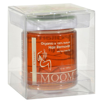 Moom Organic Hair Removal With Tea Tree Refill Jar - 12 oz Moom Organic Hair Removal With Tea Tree Refill Jar - 12 oz