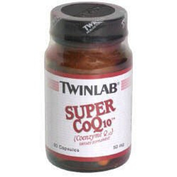 Twinlab Super CoQ10 - 50 mg - 60 Capsules Twinlab Super CoQ10 - 50 mg - 60 Capsules