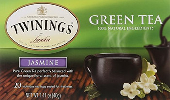 Twinings Tea Green Tea - Jasmine - Case of 6 - 20 Bags Twinings Tea Green Tea - Jasmine - Case of 6 - 20 Bags