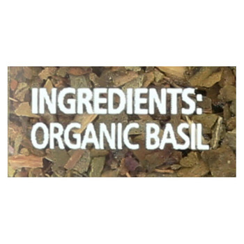 Simply Organic Basil Leaf - Organic - Sweet .54 oz