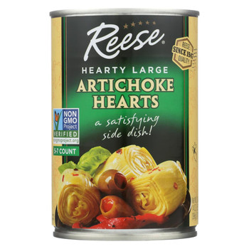 Reese Artichoke Hearts - Hearty Large - Case of 12 - 14 oz. Reese Artichoke Hearts - Hearty Large - Case of 12 - 14 oz.