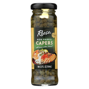 Reese Non Pareil Capers - Case of 12 - 3.5 oz. Reese Non Pareil Capers - Case of 12 - 3.5 oz.