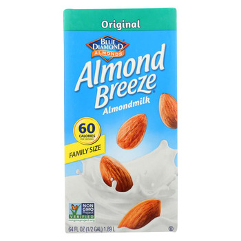 Almond Breeze - Almond Milk - Original - Case of 8 - 64 fl oz. Almond Breeze - Almond Milk - Original - Case of 8 - 64 fl oz.