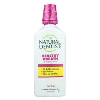 Natural Dentist Antiseptic Rinse Cool Mint - 16.9 fl oz