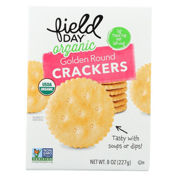 Field Day - Crackers Og2 Golden Round - CS of 12-8 OZ Field Day - Crackers Og2 Golden Round - CS of 12-8 OZ