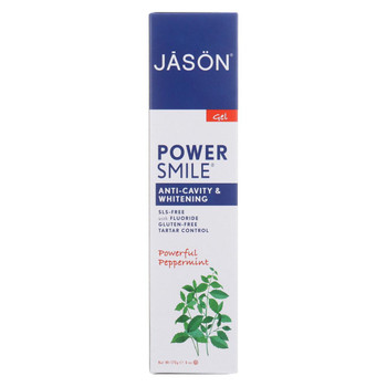 Jason PowerSmile All Natural Whitening CoQ10 Tooth Gel - 6 oz Jason PowerSmile All Natural Whitening CoQ10 Tooth Gel - 6 oz