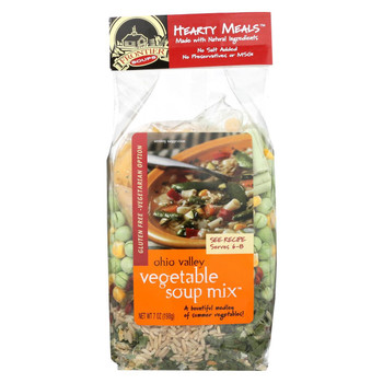 Frontier Soup Soup - Vegetable Hearty Meal - Case of 8 - 7 oz
