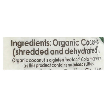 Let's Do Organics Organic Lite Shredded - Coconut - Case of 12 - 8.8 oz.