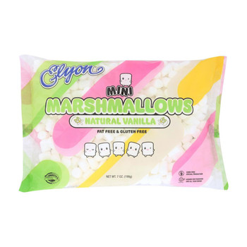 Elyon Natural Marshmallows - Mini - Case of 12 - 7 oz.