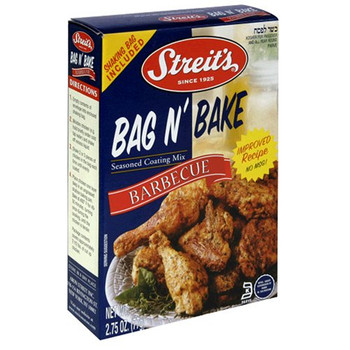 Streit's Mix - Bag N Bake BBQ - Case of 12 - 2.75 oz