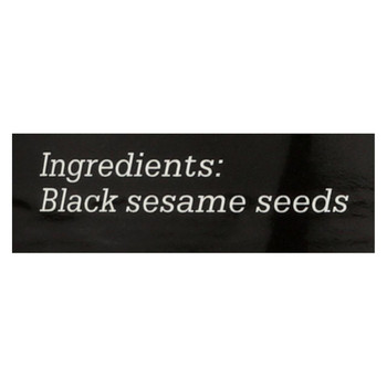 Sushi Chef Black Sesame Seeds - Case of 12 - 3.75 oz.