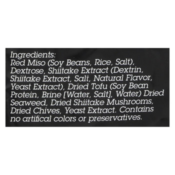 Sushi Chef Soup Mix - Miso Red - .53 oz - Case of 12 Sushi Chef Soup Mix - Miso Red - .53 oz - Case of 12