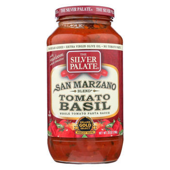 Silver Palate Pasta Sauce - Tomato Basil - Case of 6 - 25 oz.
