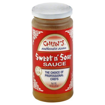 Chuns Sauce - Sweet Sour - Case of 12 - 8.9 oz