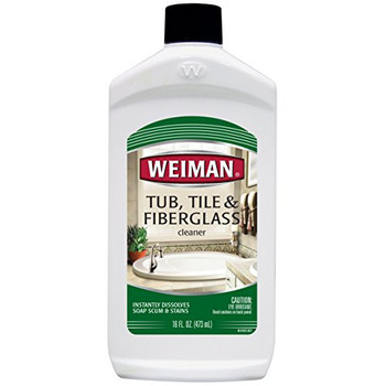 Weiman Tub - Tile and Fiberglass Cleaner - Case of 6 - 16 oz.