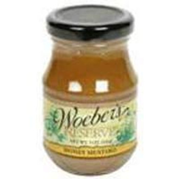 Woeber's Reserve Mustard Honey - Case of 6 - 5 oz.