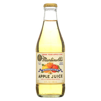 Martinelli's Sparkling Apple Juice - Case of 24 - 10 fl oz