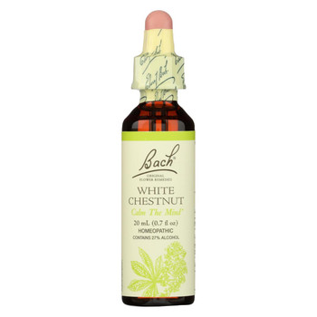 Bach Flower Remedies Essence White Chestnut - 0.7 fl oz Bach Flower Remedies Essence White Chestnut - 0.7 fl oz