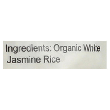 Texas Best Organics Rice - Organic - Jasmine White - 32 oz - case of 6 Texas Best Organics Rice - Organic - Jasmine White - 32 oz - case of 6