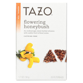 Tazo Tea Tea - Flowering Honeybush - Case of 6 - 20 BAG