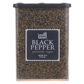 Badia Spices - Pepper - Black - Ground - 4 oz. - 1 each