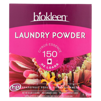 Biokleen Laundry Powder - Citrus Essence - 10 lb Biokleen Laundry Powder - Citrus Essence - 10 lb