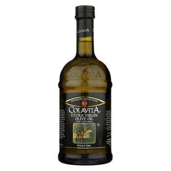 Colavita - Premium Extra Virgin Olive Oil - Case of 6 - 33.8 Fl oz. Colavita - Premium Extra Virgin Olive Oil - Case of 6 - 33.8 Fl oz.