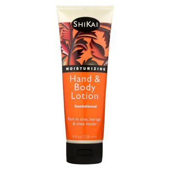 Shikai All Natural Hand And Body Lotion Sandlewood - 8 fl oz