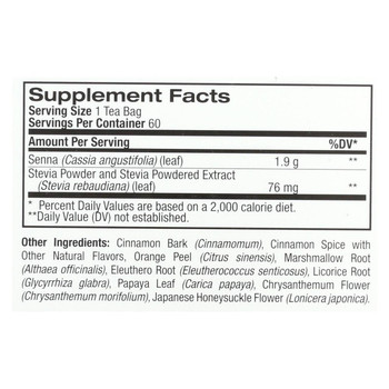 Laci Le Beau Super Dieter's Tea Cinnamon Spice - 60 Tea Bags Laci Le Beau Super Dieter's Tea Cinnamon Spice - 60 Tea Bags