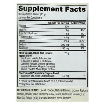 Plantfusion - Plntfsn Cmpl Pckt Choclt - CS of 12-30 GRM