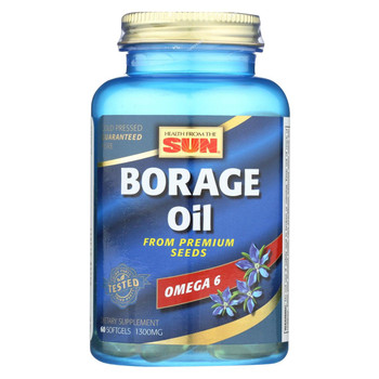 Health From the Sun Borage Oil 300 - 1300 mg - 60 Capsules