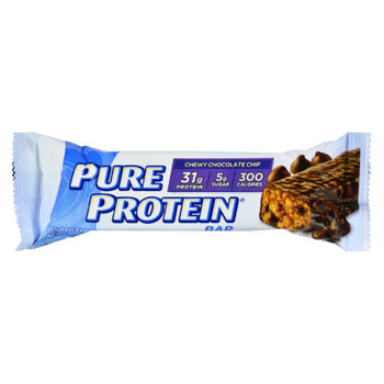 Pure Protein Bar - Chewy Chocolate - Case of 12 - 78 Grams Pure Protein Bar - Chewy Chocolate - Case of 12 - 78 Grams
