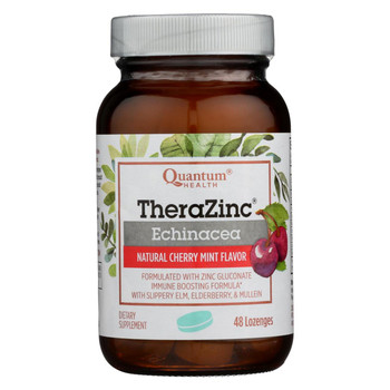 Quantum Thera Zinc Echinacea Lozenges Cherry Mint - 48 Lozenges