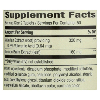 Nature's Way - Valerian Nighttime - 100 Tablets