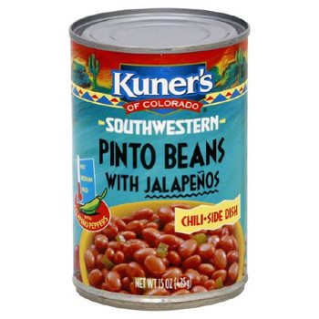 Kuner Pinto Beans - Jalapenos - 15 oz.