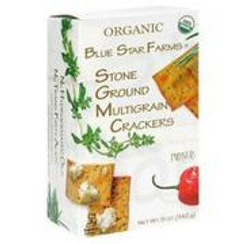 Blue Star Farms - Organic Crackers - Multigrain - Case of 6 - 5 oz.