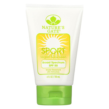 Nature's Gate Sport Block Sunblock Fragrance-Free SPF 50 - 4 fl oz