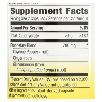 Nature's Way - CapsiCool Controlled Heat - 100 Capsules