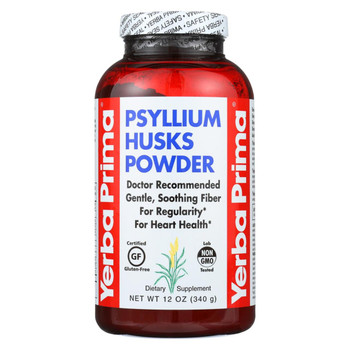 Yerba Prima Psyllium Husks Powder - 12 oz